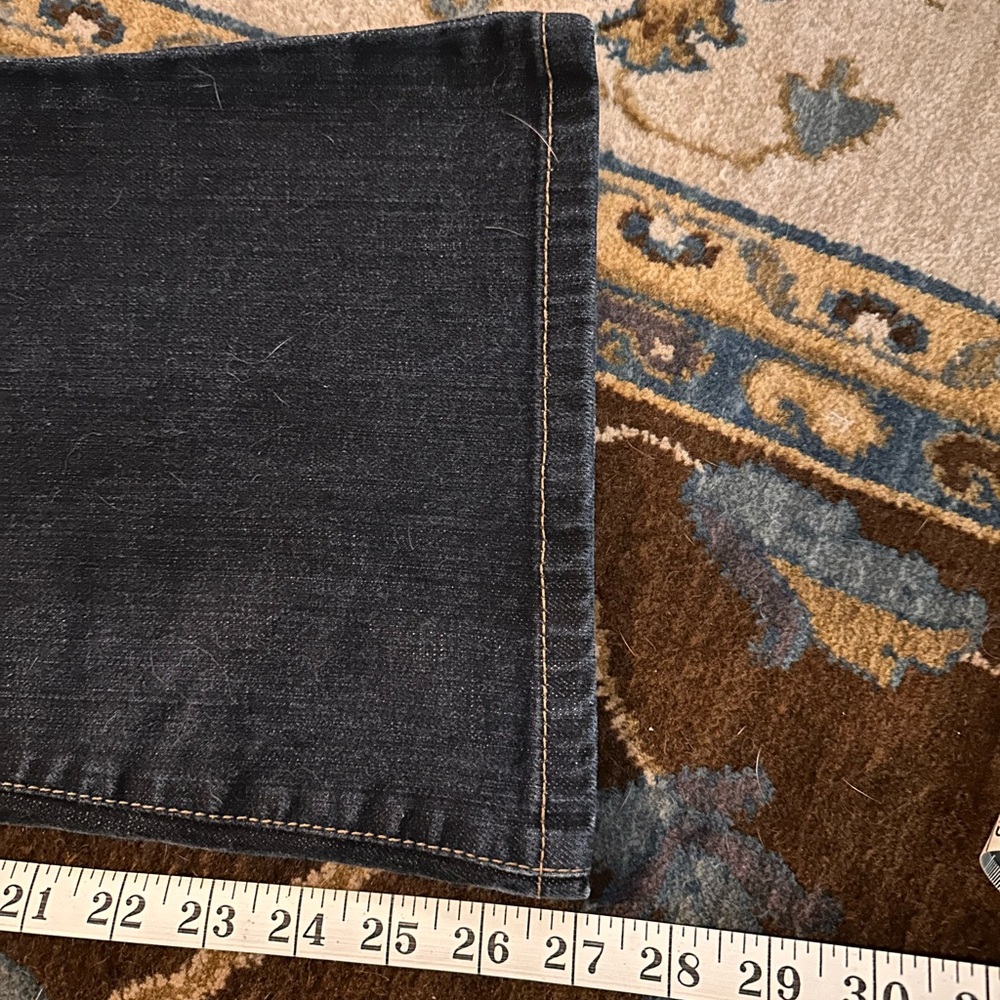 LOFT Blue Flare Jeans - Picture 3 of 7